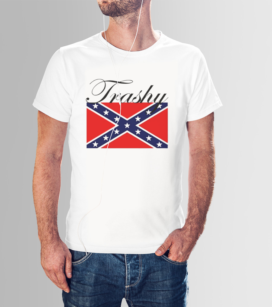Trashy Confederate Flag Classic T-Shirt