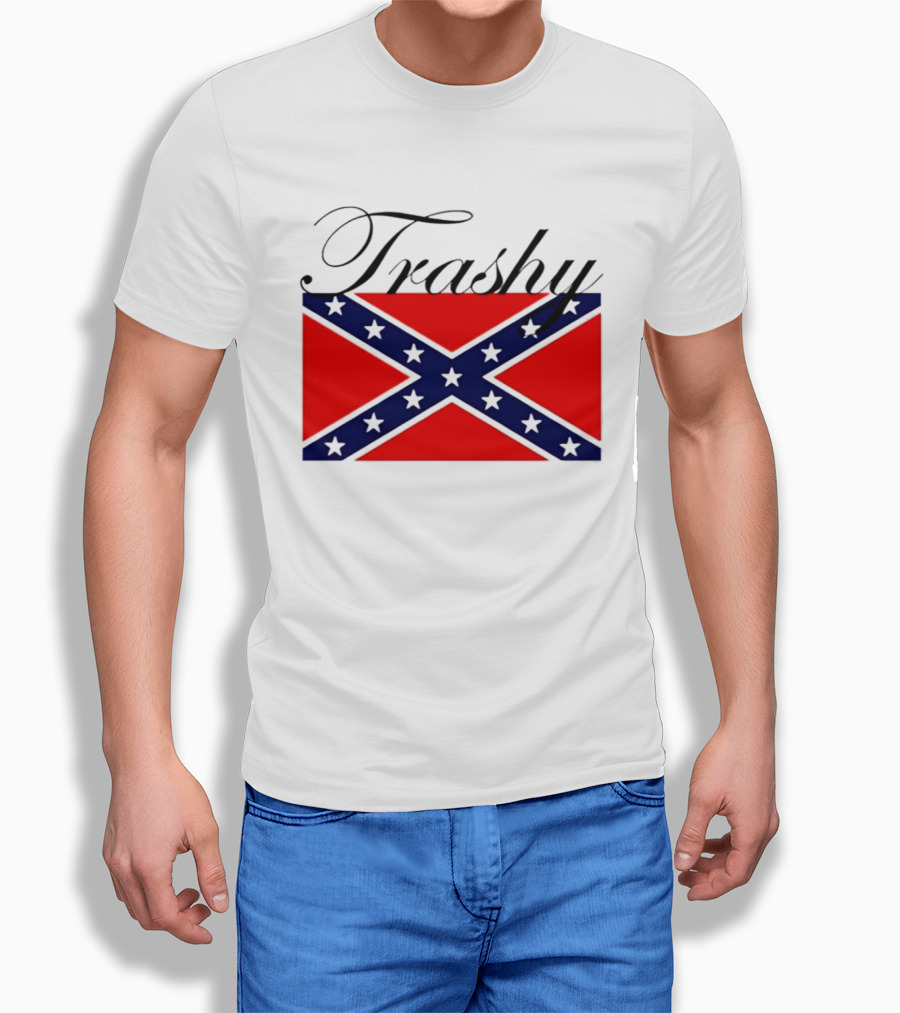 Trashy Confederate Flag Classic T-Shirt