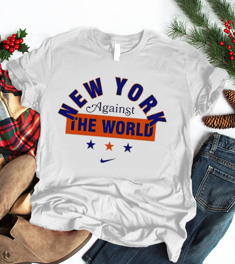 New York Against The World New York Knicks Nike T-Shirt