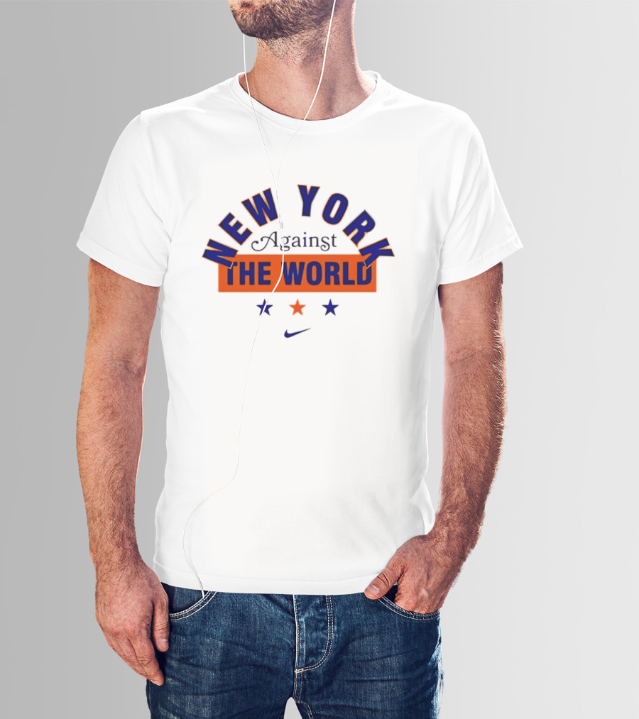 New York Against The World New York Knicks Nike T-Shirt