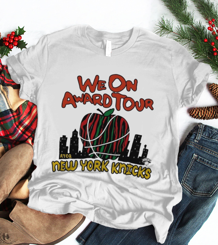 We On Award Tour A Tribe Called Quest New York Knicks T-Shirt