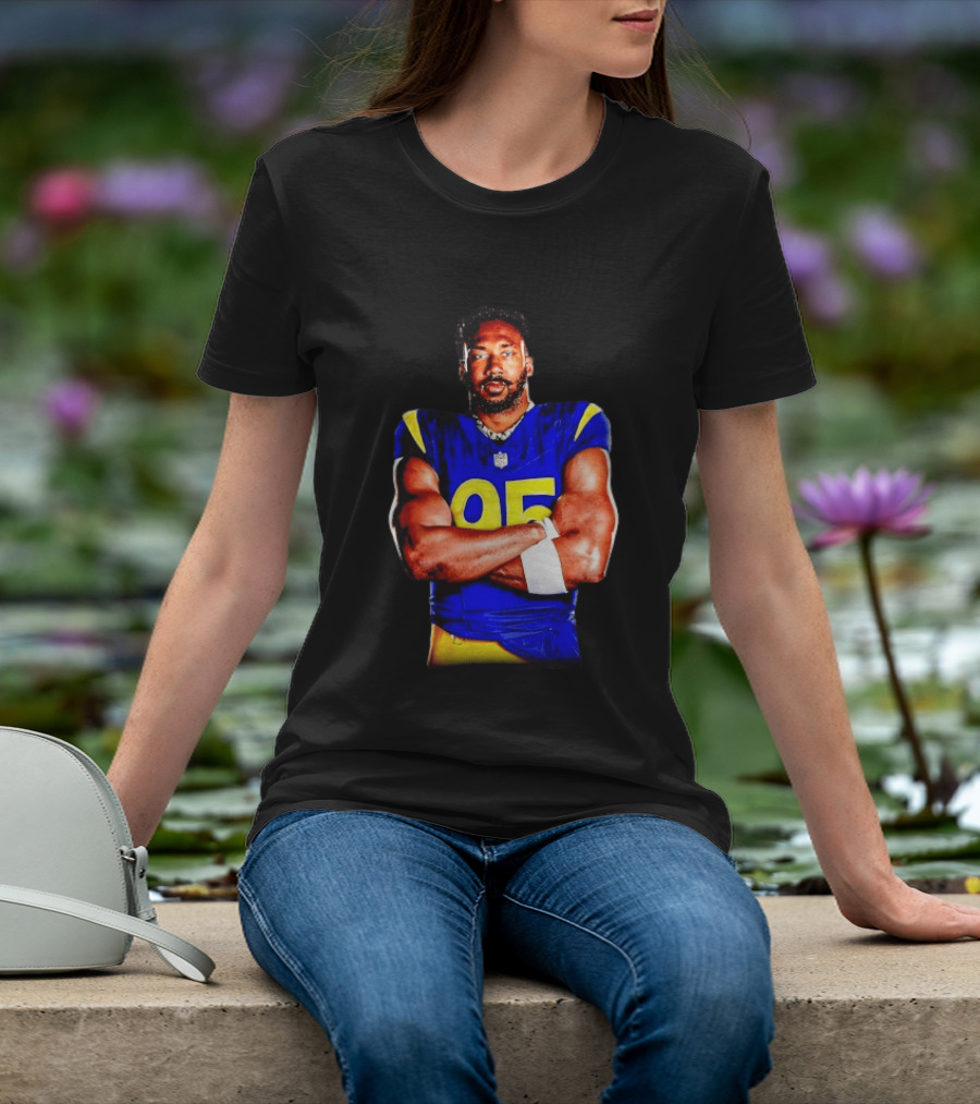 Myles Garrett 95 Los Angeles Rams Football Sports Fan T-Shirt