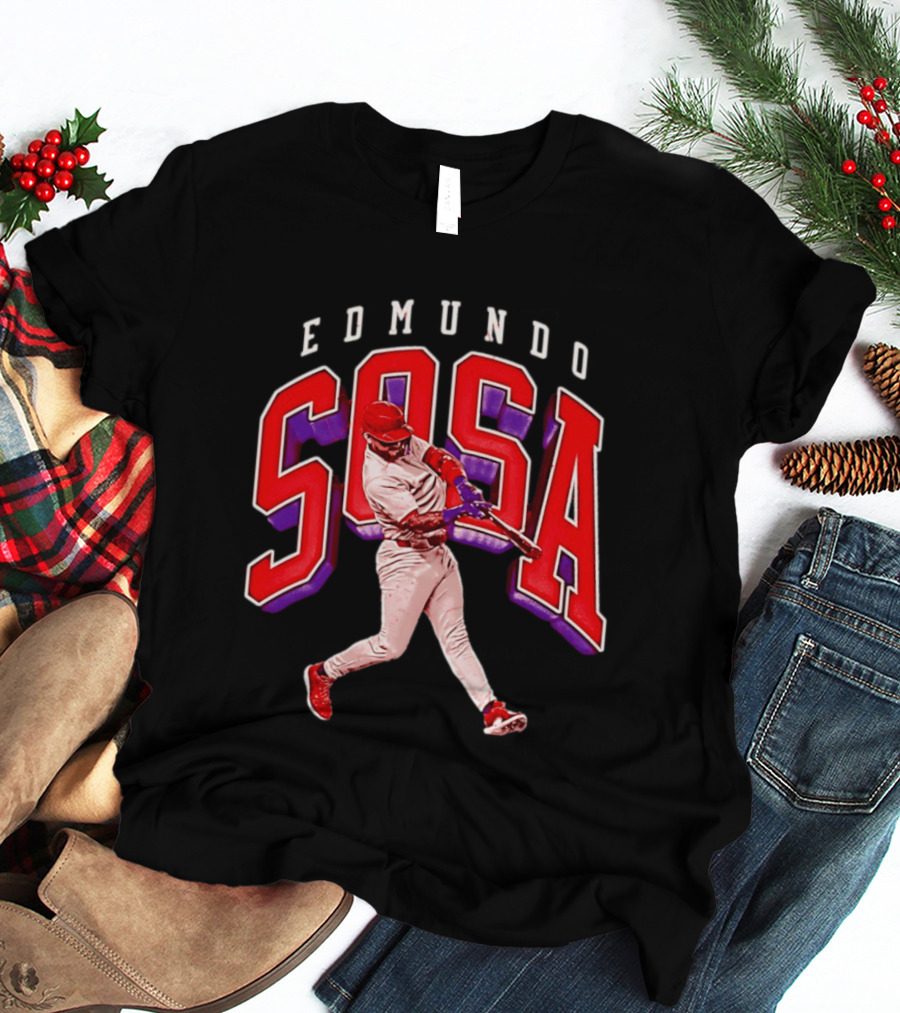 Edmundo Sosa Philadelphia Phillies Baseball Collegiate T-Shirt