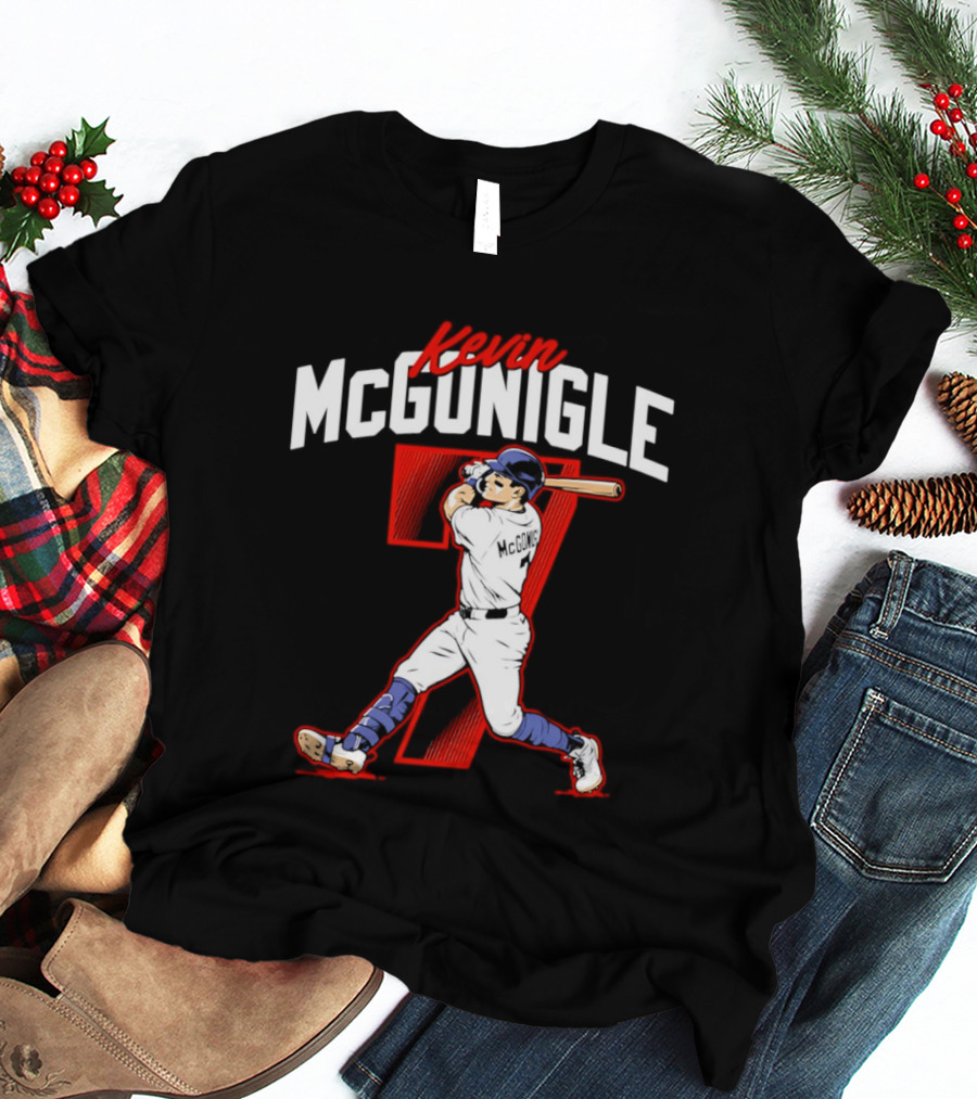 Kevin McGonigle Detroit Tigers Baseball Player Number 7 T-Shirt
