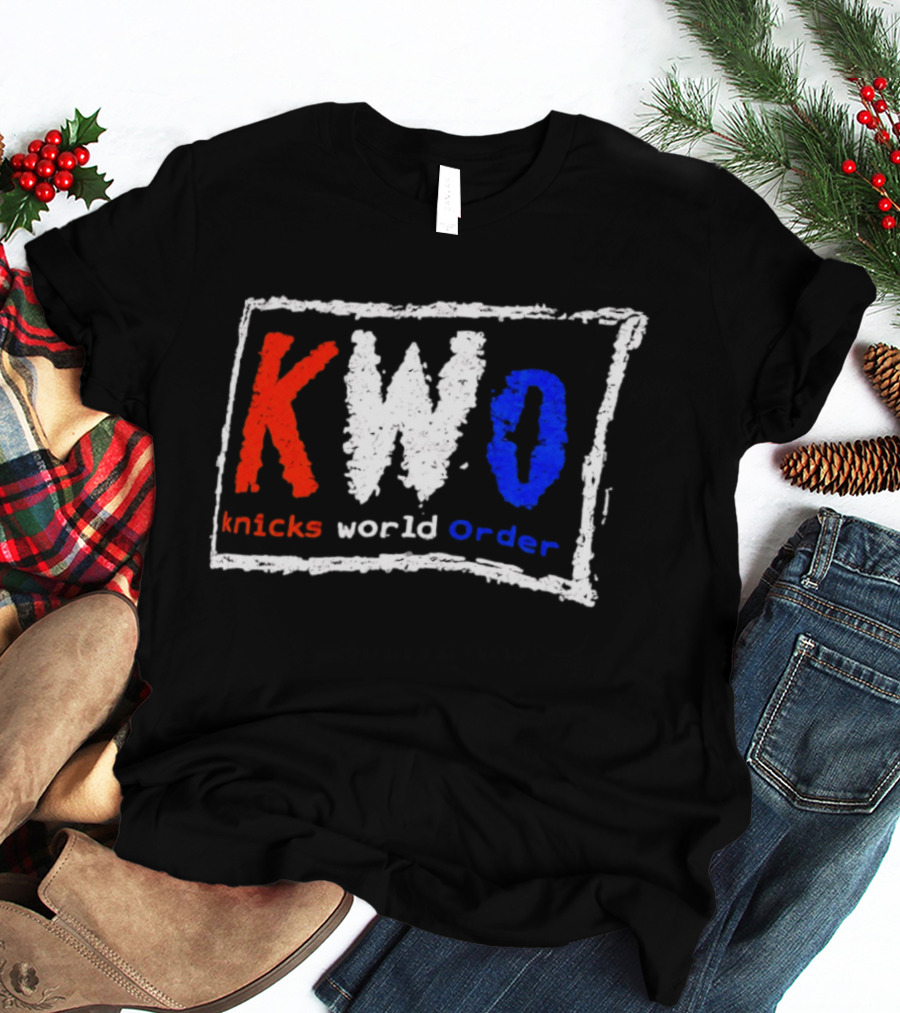 KWO Knicks World Order New York 2026 NBA Champs T-Shirt