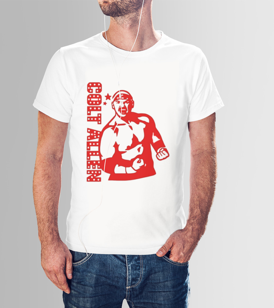Bald Eagle Colt Allen Red Bold Star Striker T-Shirt