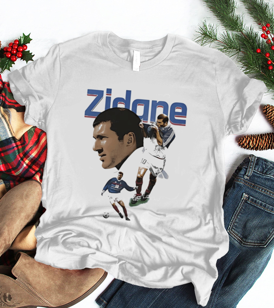 Zidane Calcio Miz Football Legend T-Shirt