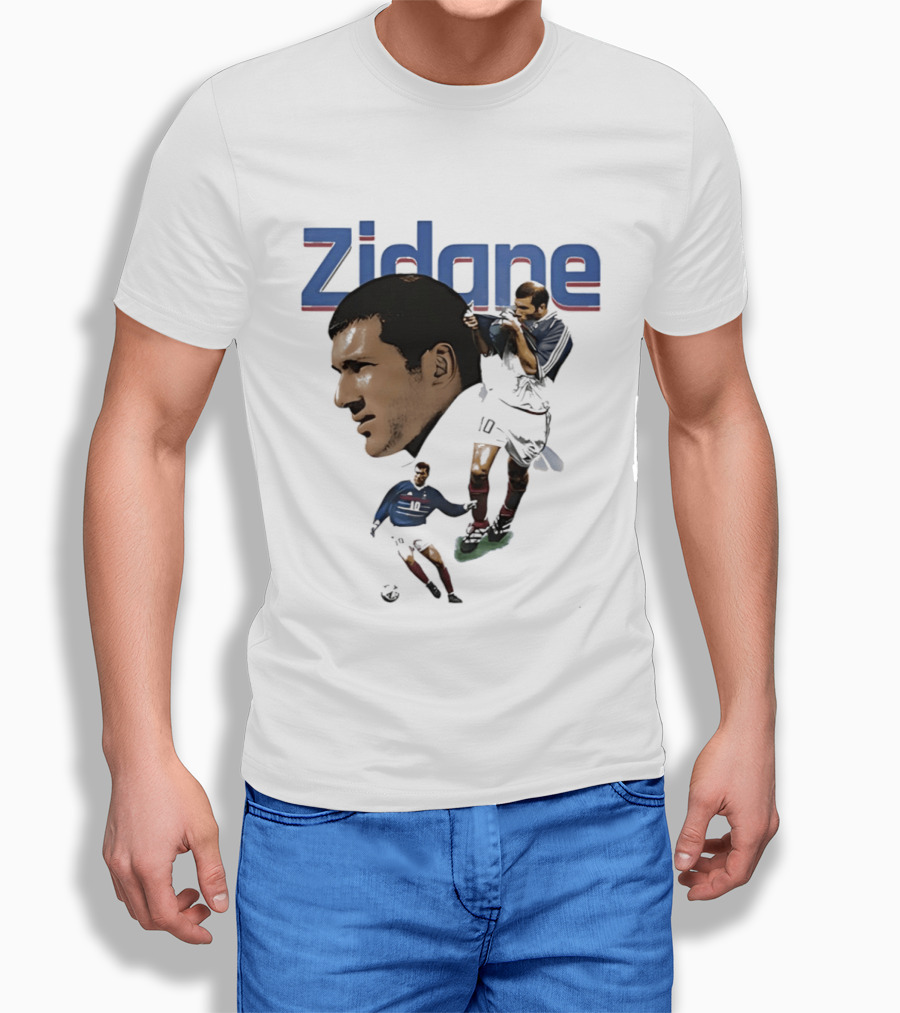 Zidane Calcio Miz Football Legend T-Shirt