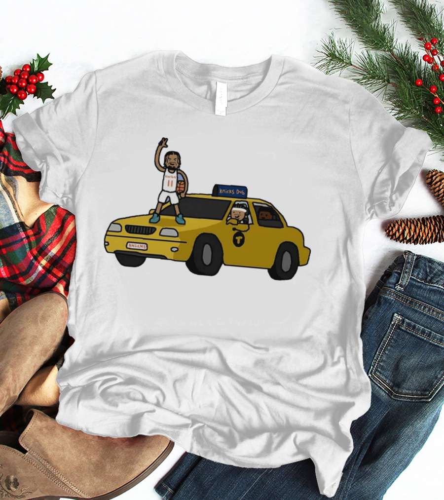 Jalen Brunson New York Knicks Dub Taxi Knicks Dub T-Shirt