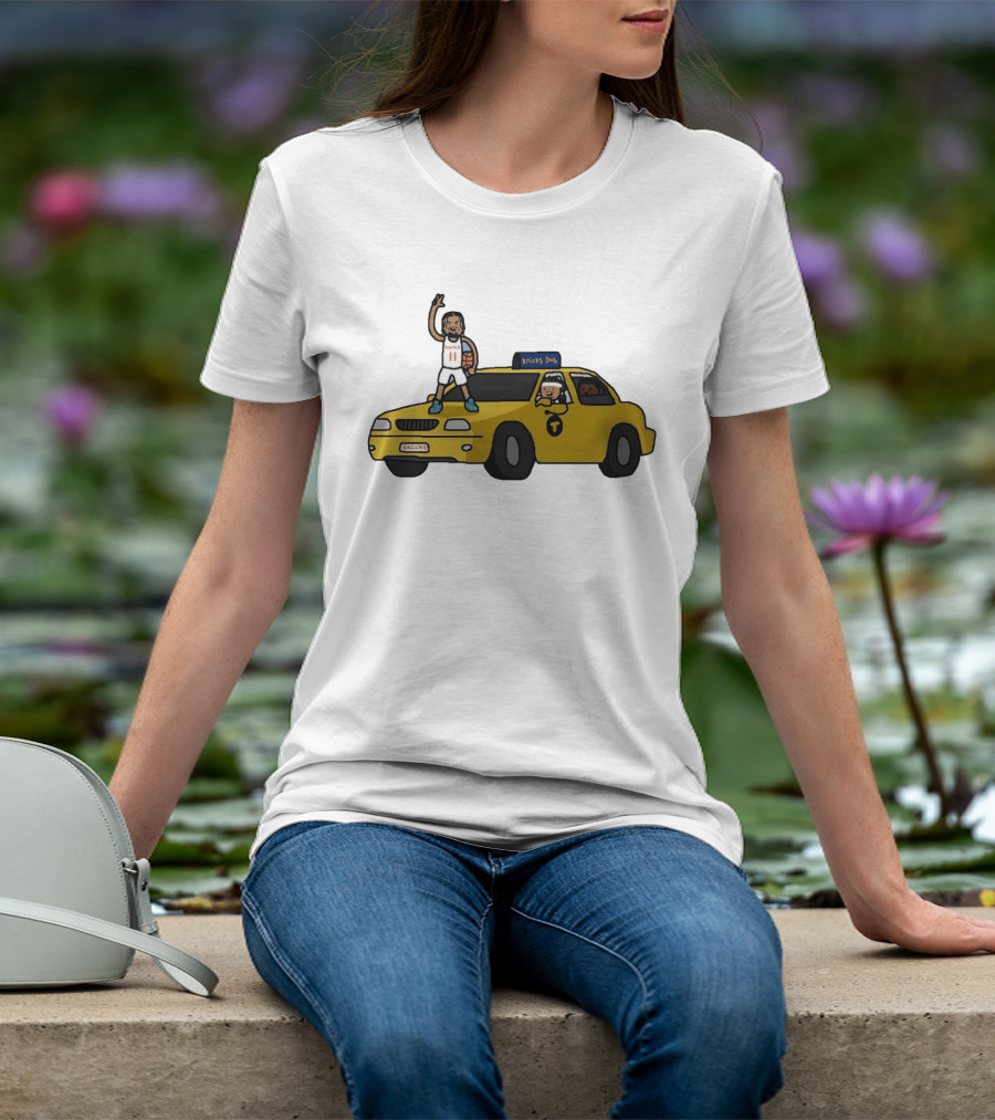 Jalen Brunson New York Knicks Dub Taxi Knicks Dub T-Shirt
