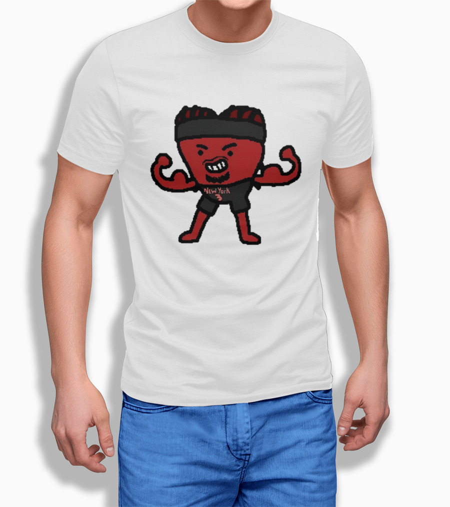 Josh Hart New York Knicks Heart NBA Paint T-Shirt