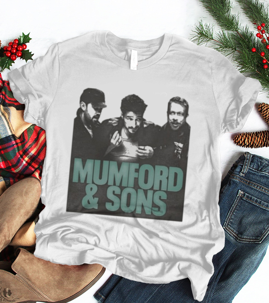 Mumford And Sons Bone Photo Prizefighter North America Tour 2026 T-Shirt