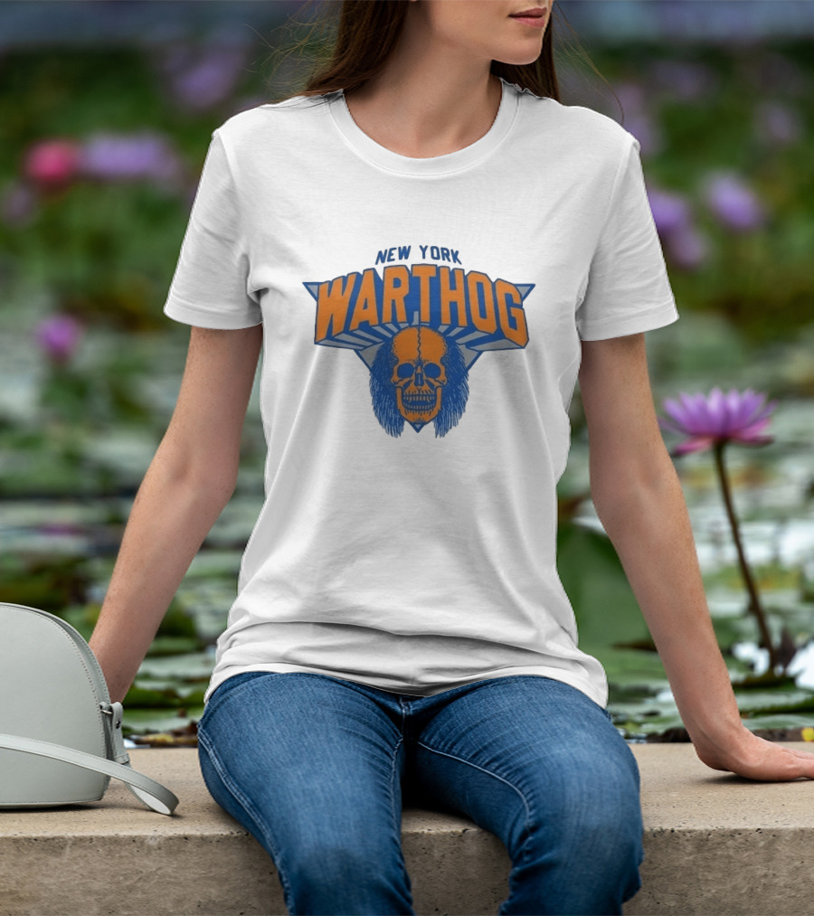 New York Warthog Skull T-Shirt