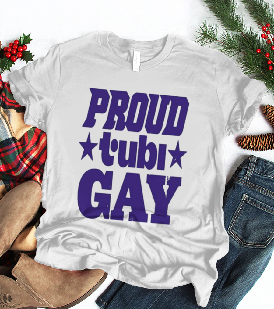 Proud Tubi Gay Stars LGBTQ+ Celebration T-Shirt