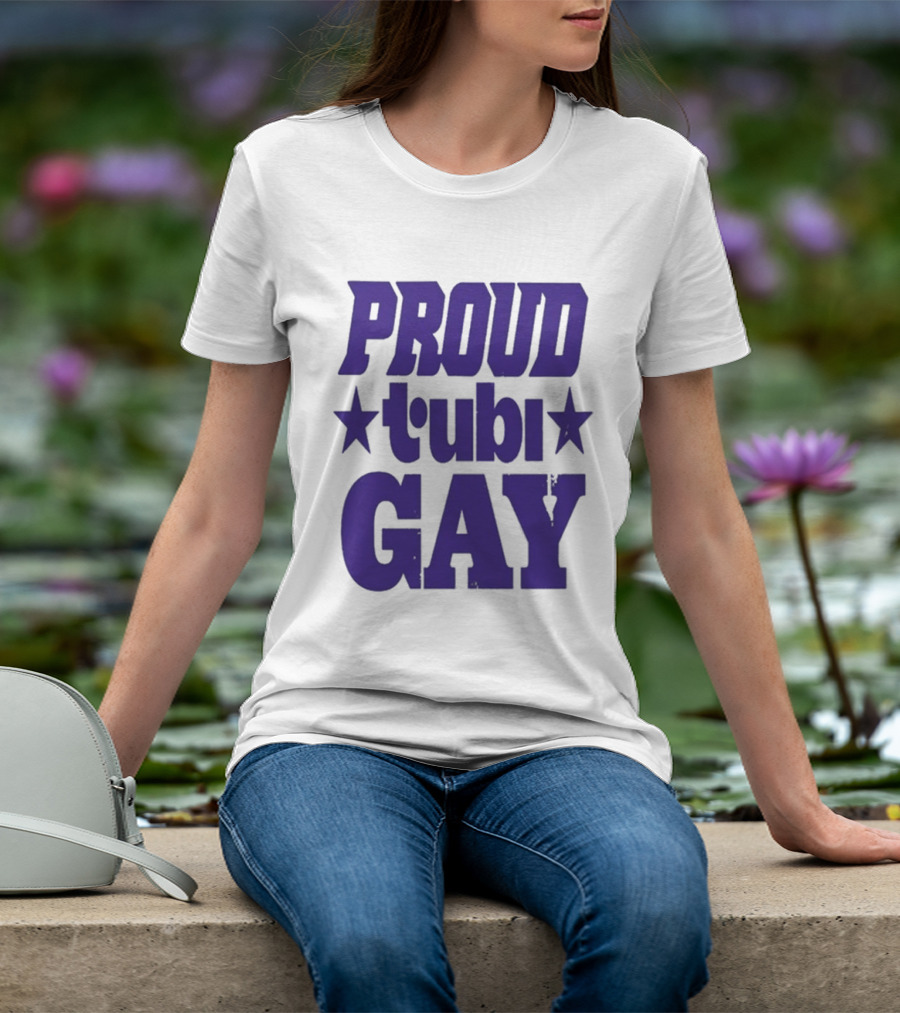 Proud Tubi Gay Stars LGBTQ+ Celebration T-Shirt