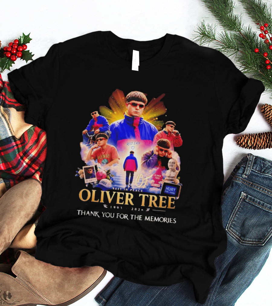 Oliver Tree Rest In Peace 1993 2026 Thank You For The Memories Be Yourself Alien Boy Hurt Feel Good T-Shirt