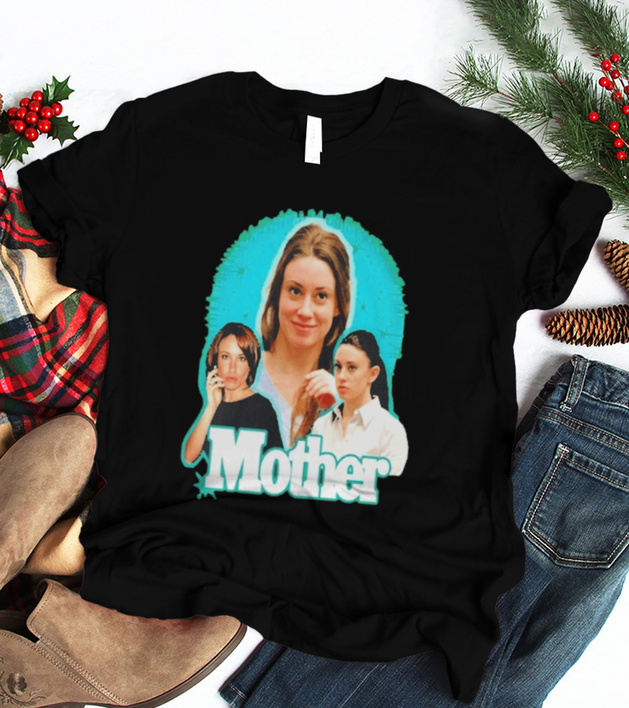 Casey Anthony Mother Colorful Collage T-Shirt