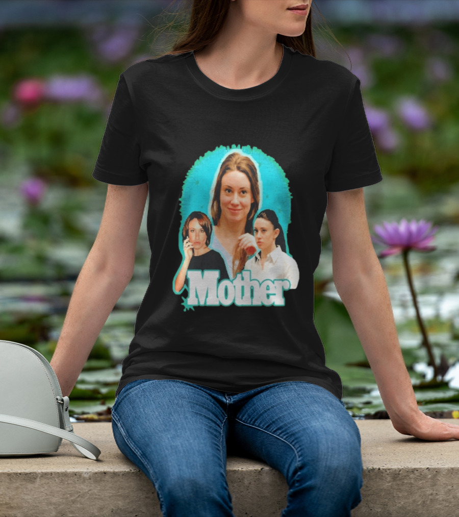 Casey Anthony Mother Colorful Collage T-Shirt