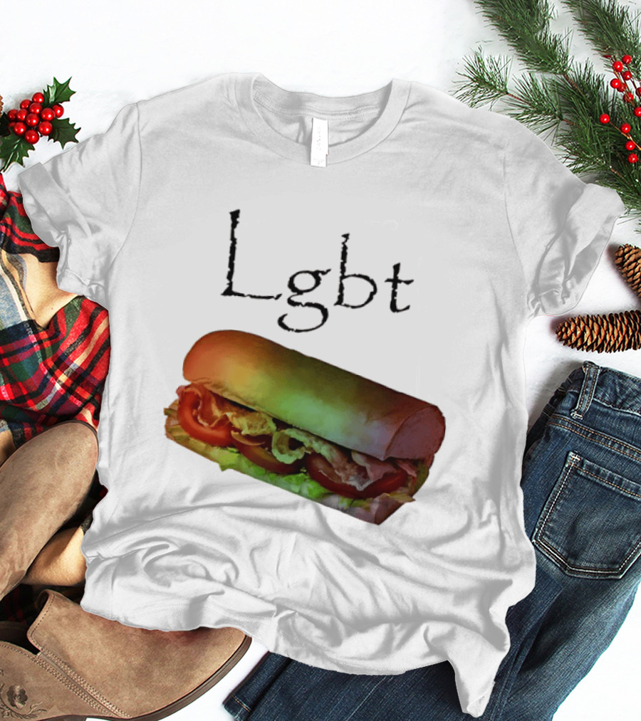 LGBT BLT Sandwich Rainbow Sub T-Shirt