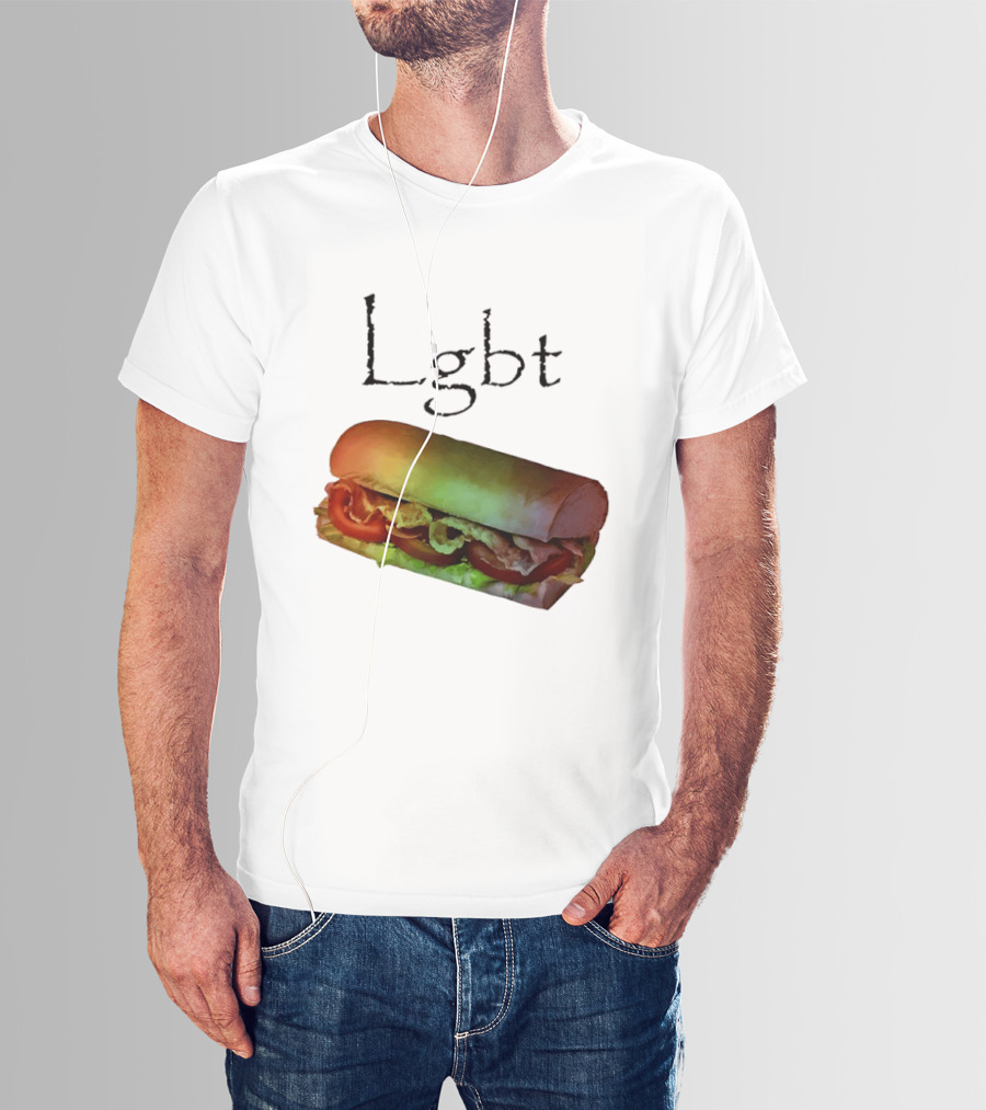 LGBT BLT Sandwich Rainbow Sub T-Shirt