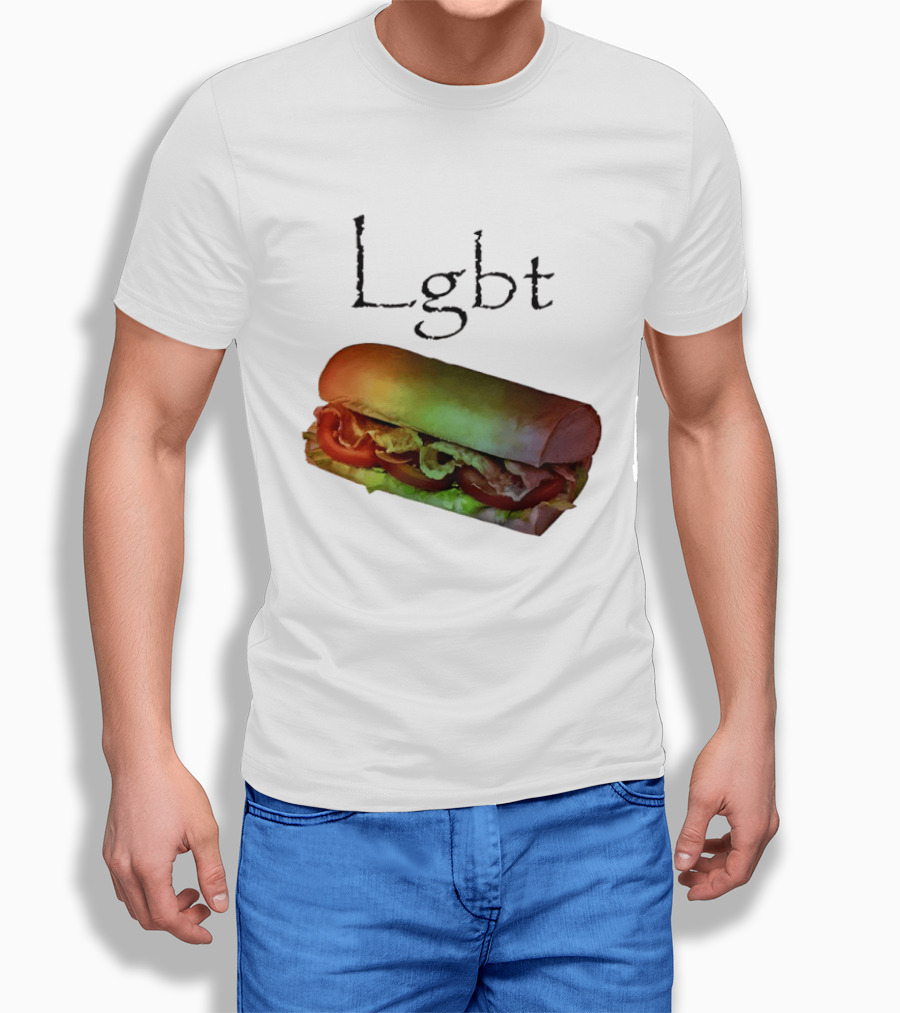 LGBT BLT Sandwich Rainbow Sub T-Shirt