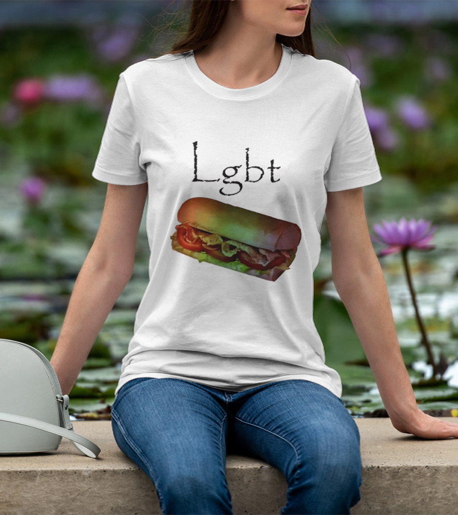 LGBT BLT Sandwich Rainbow Sub T-Shirt