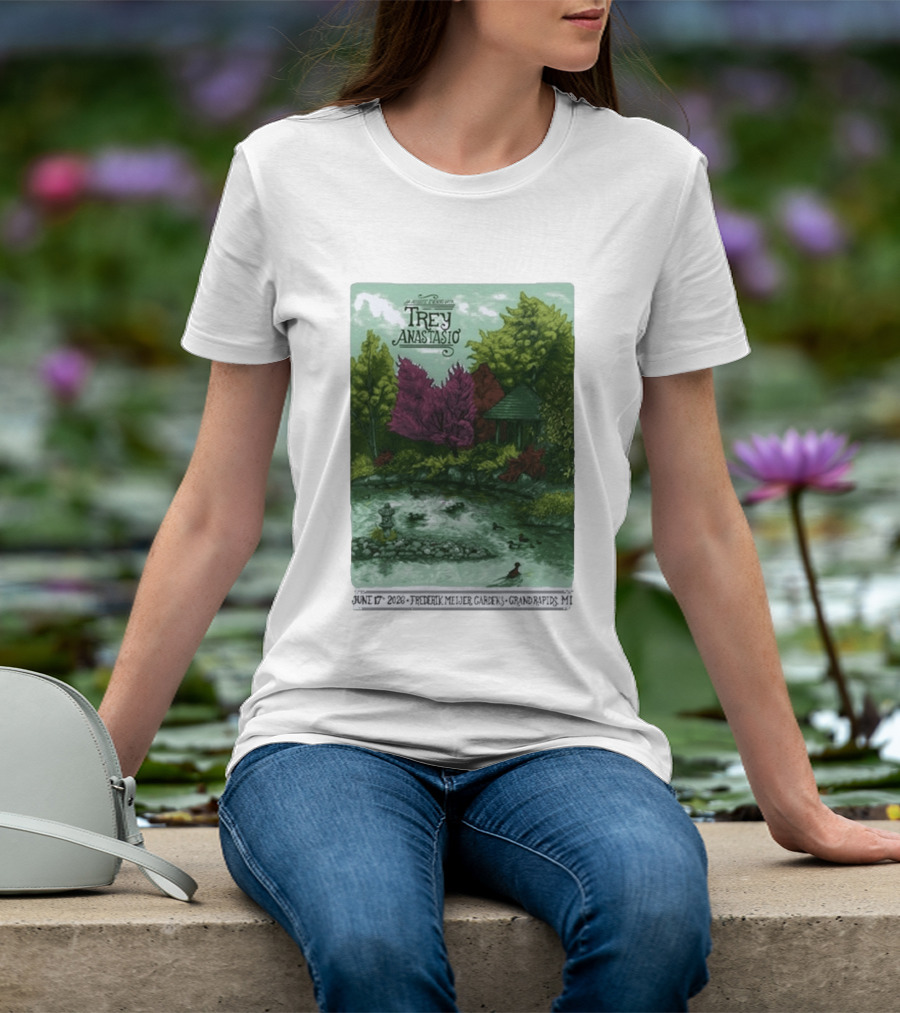 Trey Anastasio June 17 2026 Frederik Meijer Gardens Grand Rapids MI T-Shirt