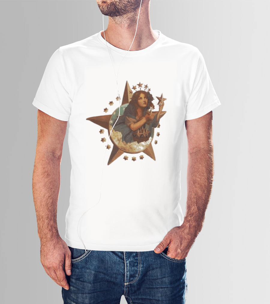 A Ma Maniere Alchemist Star Girl Celestial Starburst T-Shirt