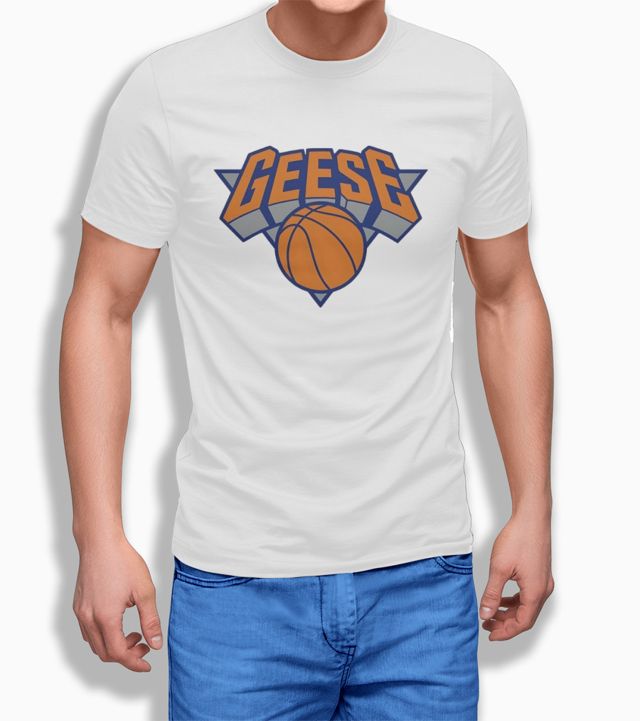 Geese Basketball New York Knicks T-Shirt