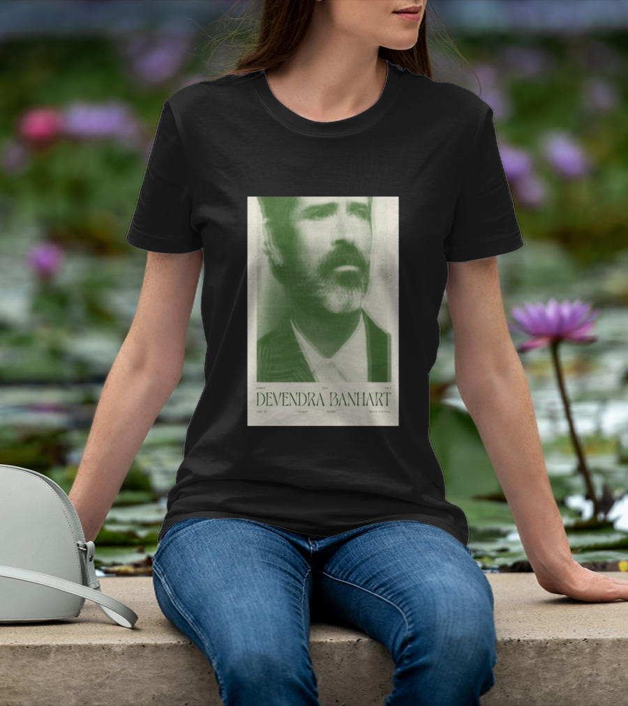 Summer 2026 Devendra Banhart Poznań Poland Malta Festival June 25 T-Shirt