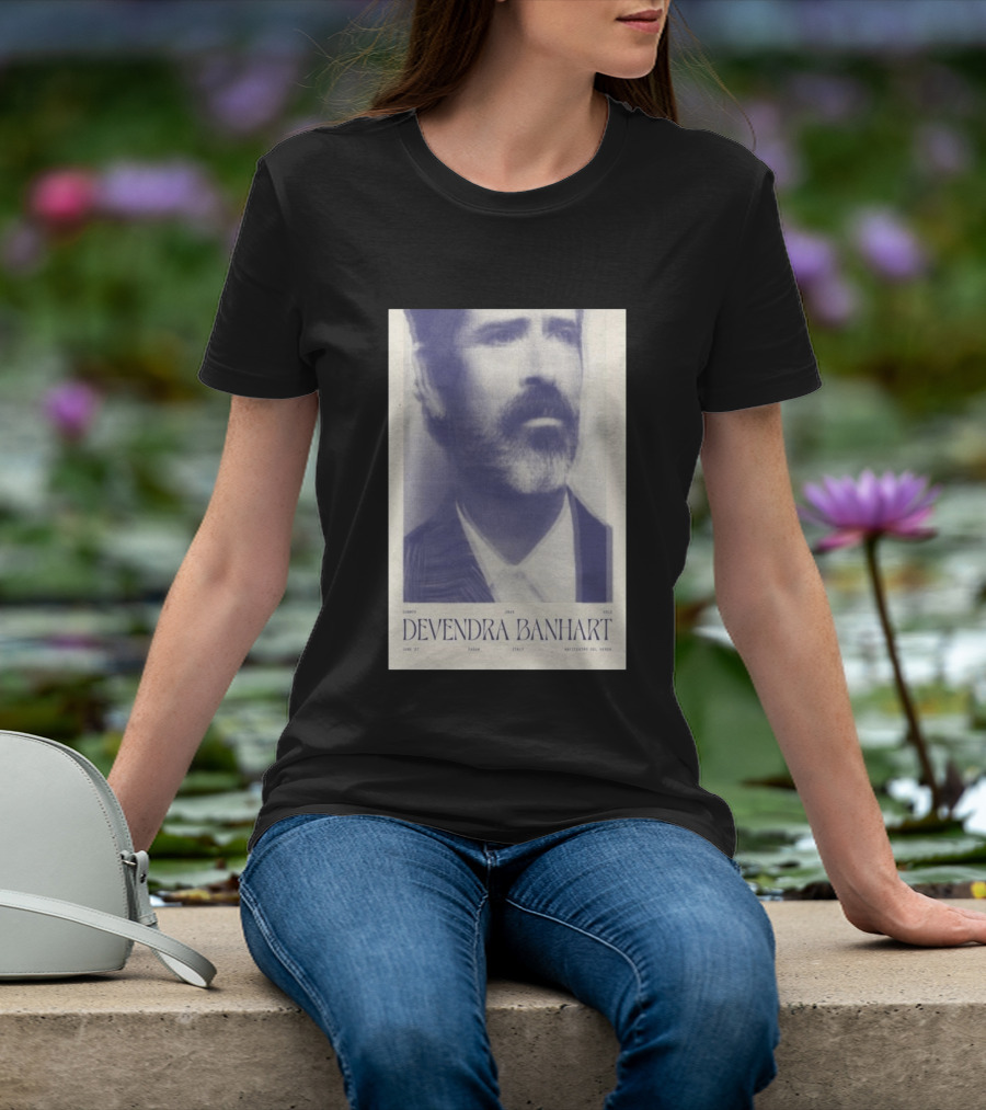 Devendra Banhart Anfiteatro Del Venda Padua Italy June 27 2026 T-Shirt