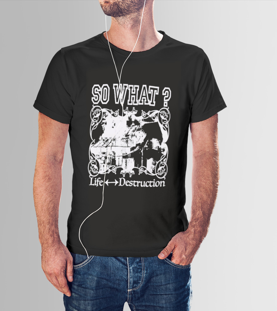 Dover Street Market Henry Johnson So What Life Destruction T-Shirt