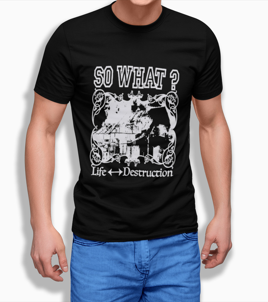 Dover Street Market Henry Johnson So What Life Destruction T-Shirt