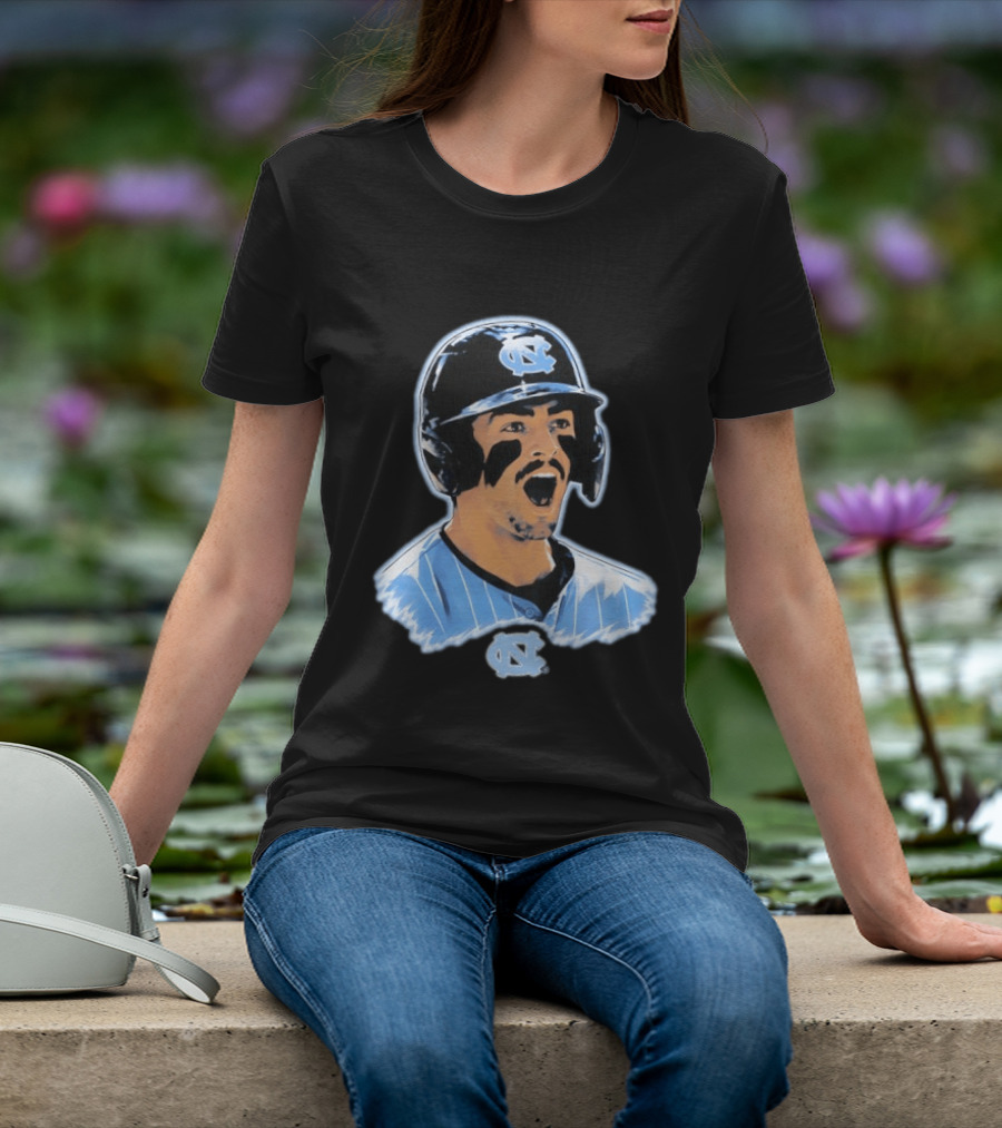 Gavin Gallaher University Of North Carolina Tar Heels Baseball Player T-Shirt