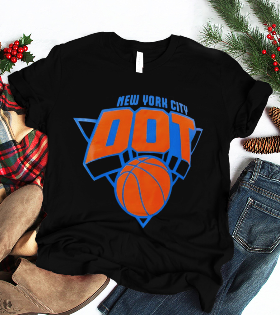 New York City DOT Knicks Basketball T-Shirt