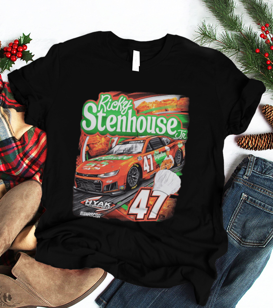 Ricky Stenhouse Jr. 47 Hyak Motorsports NASCAR Chef Boyardee T-Shirt
