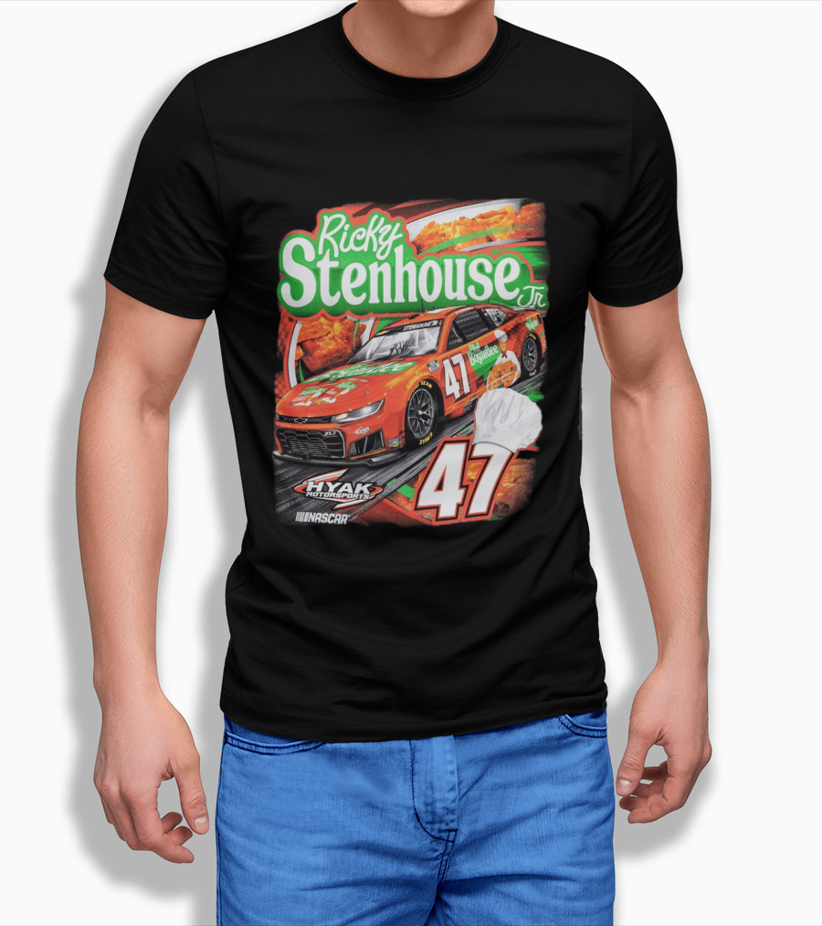 Ricky Stenhouse Jr. 47 Hyak Motorsports NASCAR Chef Boyardee T-Shirt