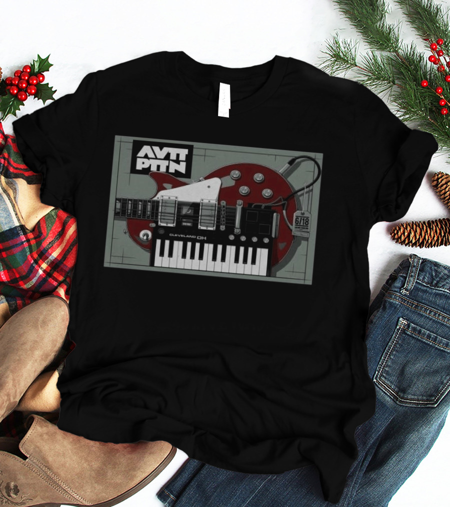 AVTT PTN Guitar And Keyboard Cleveland OH June 18 Tour 2026 T-Shirt