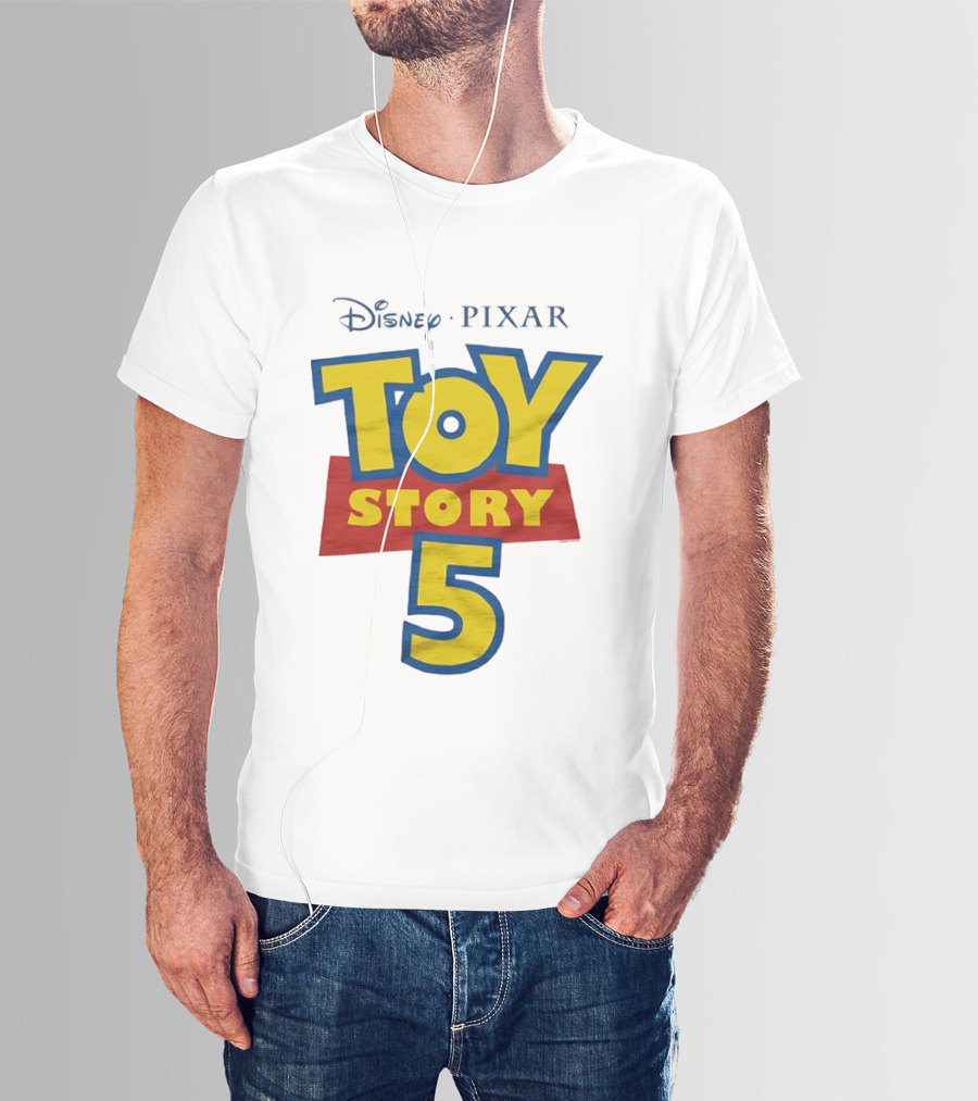 Disney Pixar Toy Story 5 Animated Adventure Movie T-Shirt