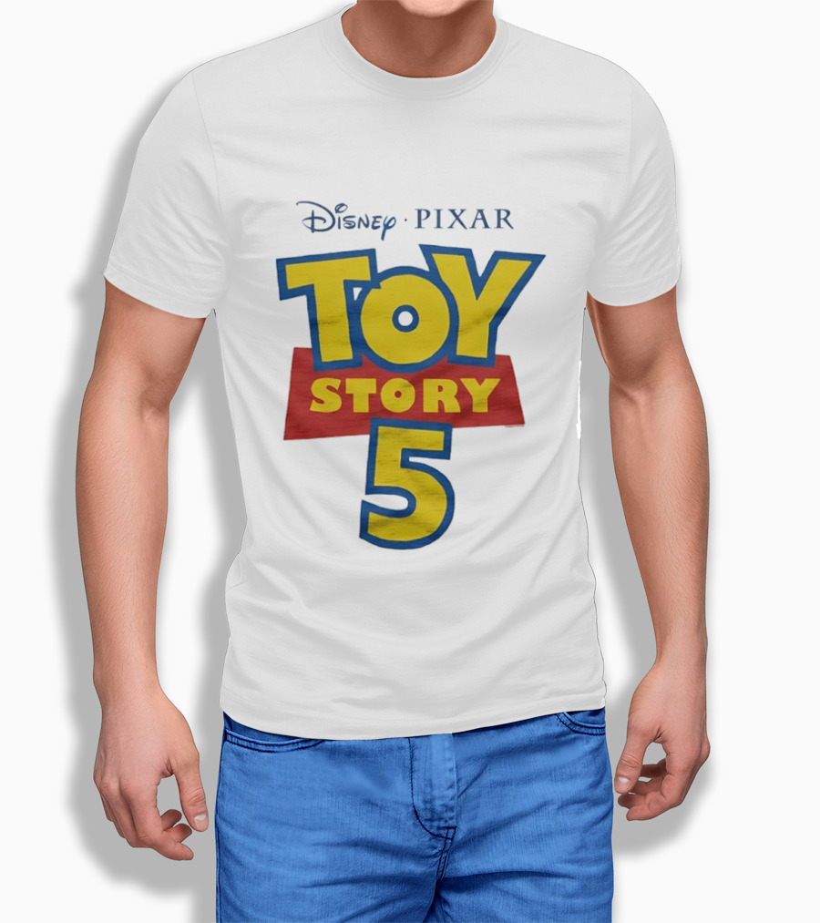 Disney Pixar Toy Story 5 Animated Adventure Movie T-Shirt