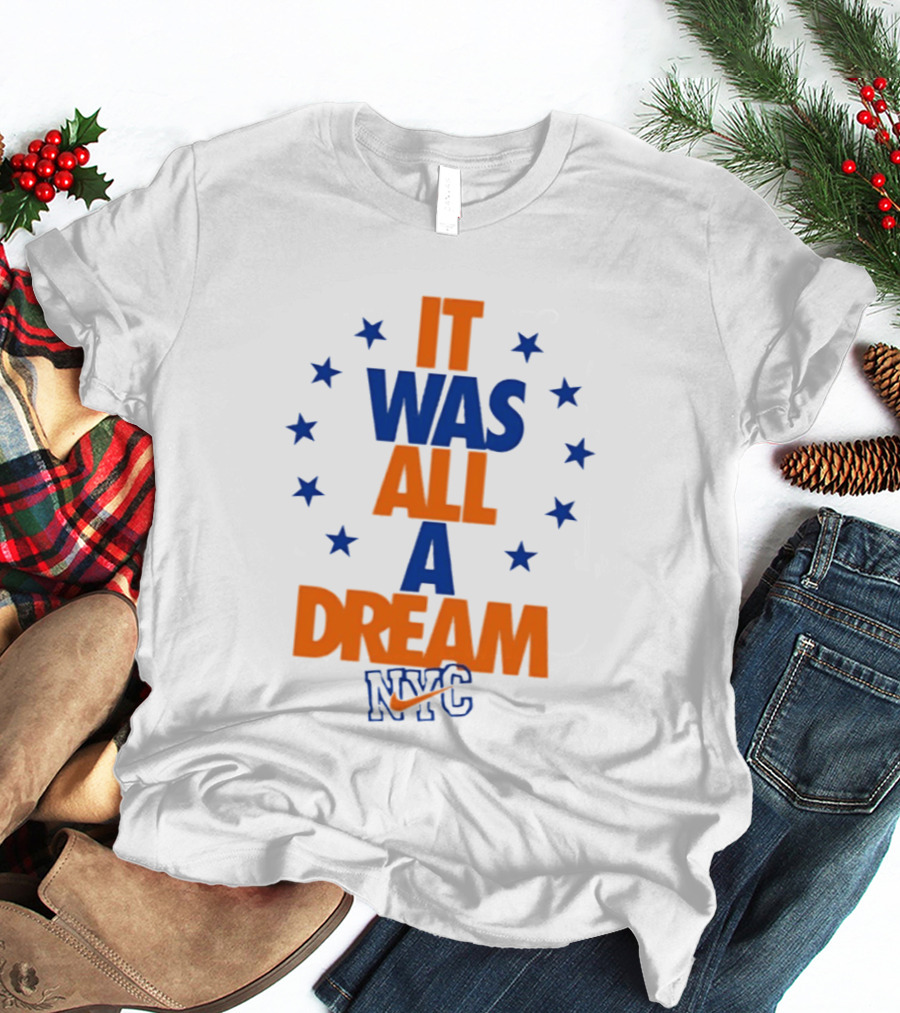 New York Knicks It Was All A Dream NYC Notorious BIG T-Shirt