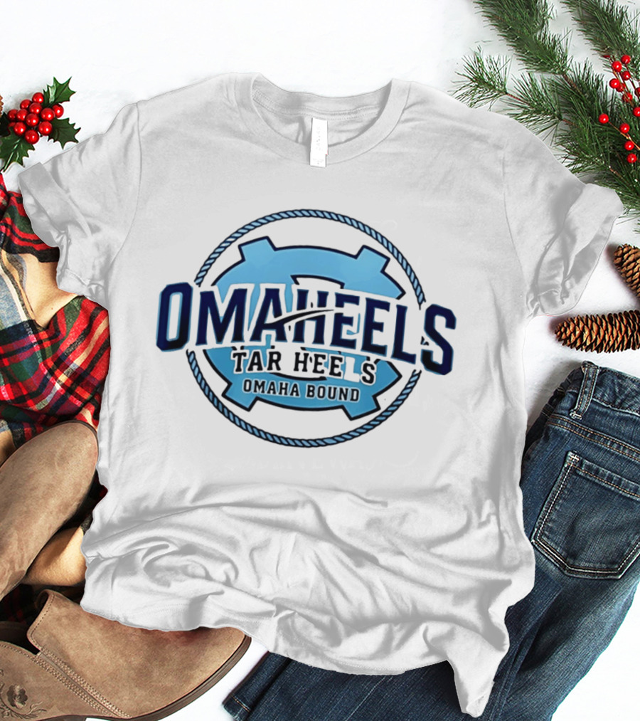 North Carolina Tar Heels OMAHEELS Omaha Bound 2026 T-Shirt