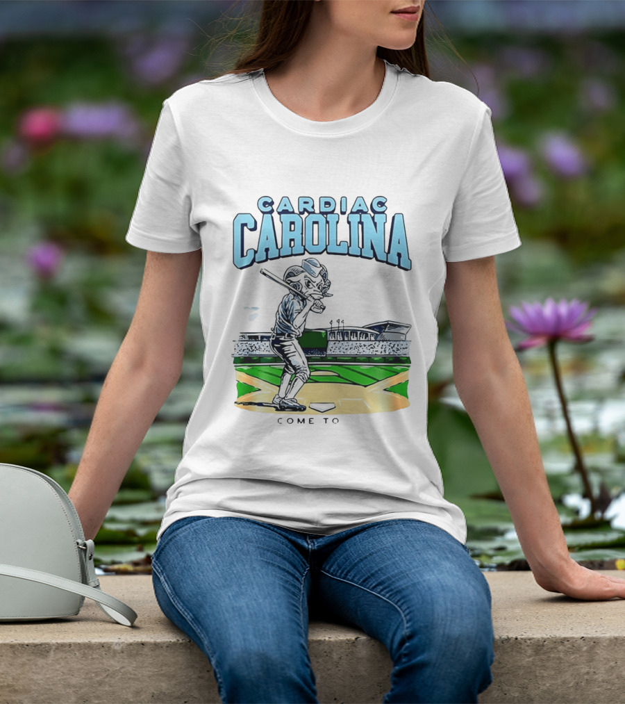 Cardiac Carolina Come To Omaha North Carolina Tar Heels X Cardiac Carolina Welcome To Omaha 2026 T-Shirt