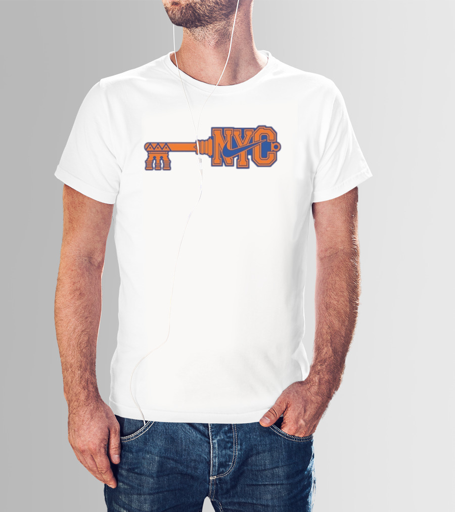 NYC Key New York Knicks Basketball Nike T-Shirt