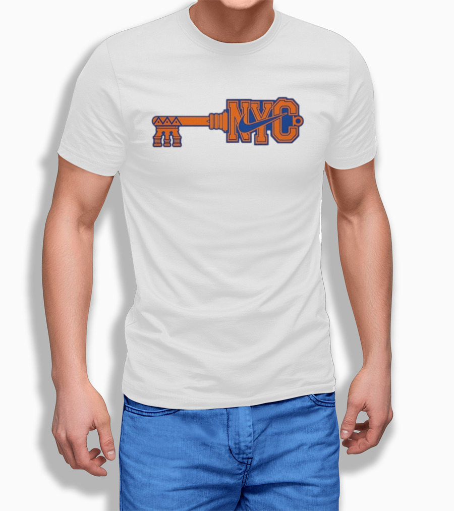 NYC Key New York Knicks Basketball Nike T-Shirt