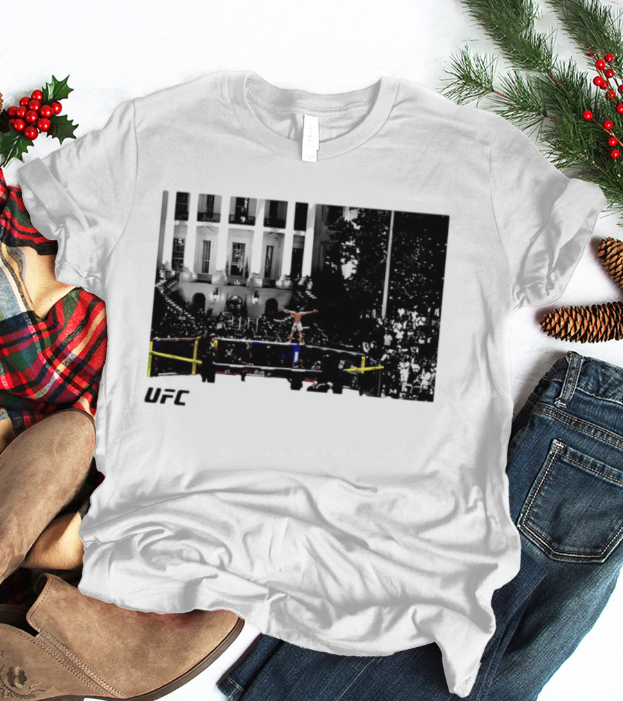 UFC Diego Lopes Freedom 250 Victory Iconic Octagon Celebration T-Shirt