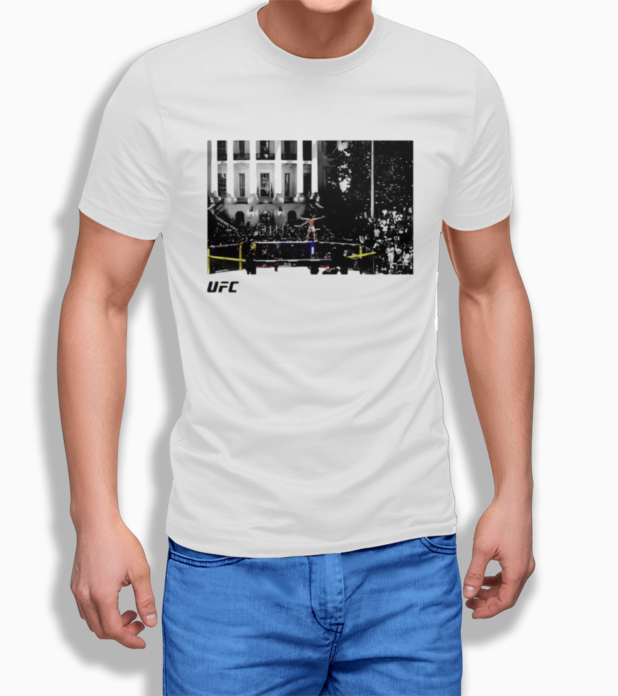 UFC Diego Lopes Freedom 250 Victory Iconic Octagon Celebration T-Shirt