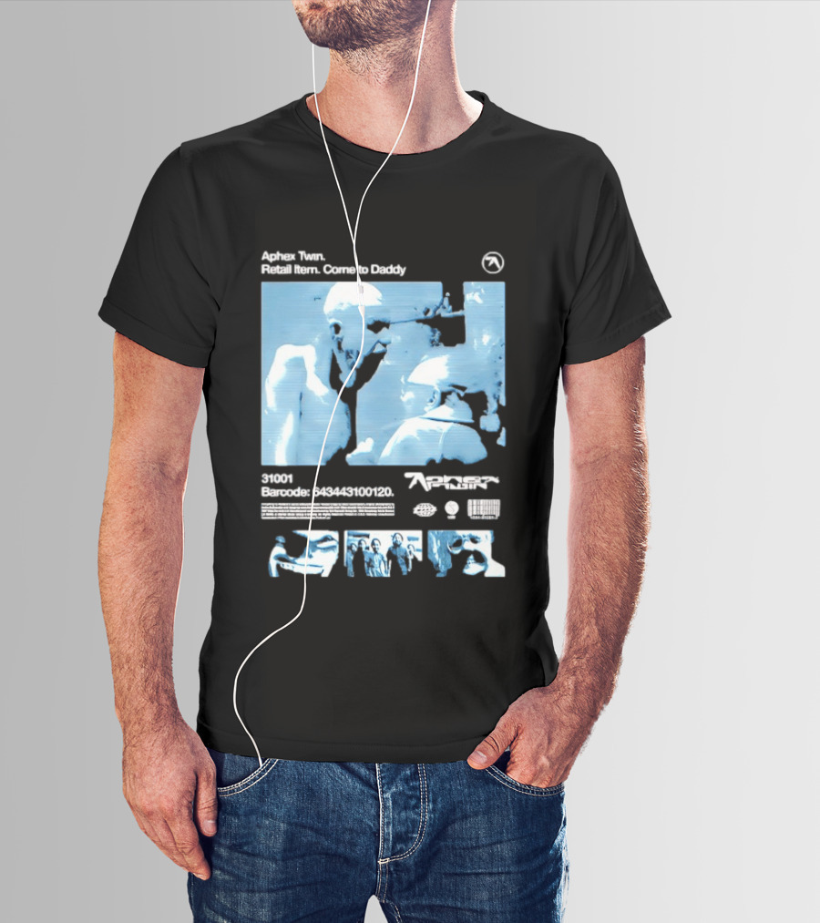 Aphex Twin Richard D James Come To Daddy 31001 Barcode 636461308120 T-Shirt