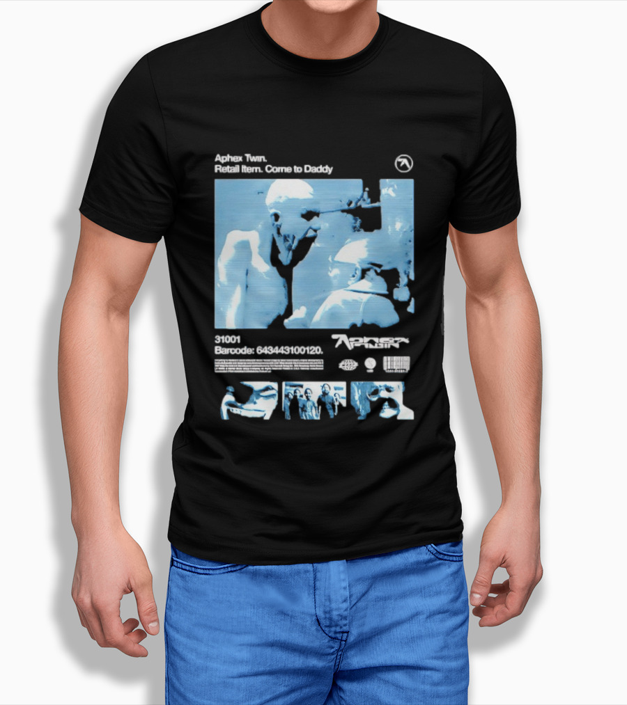 Aphex Twin Richard D James Come To Daddy 31001 Barcode 636461308120 T-Shirt