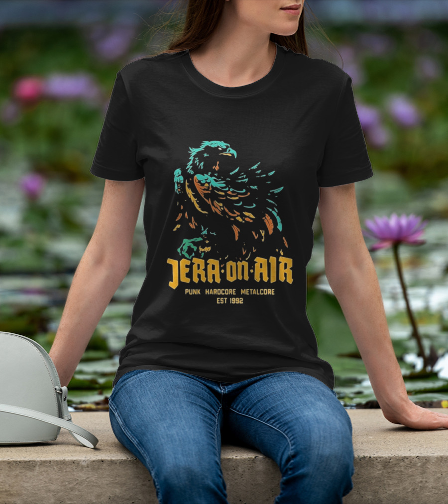 Jera On Air Punk Hardcore Metalcore Eagle Est 1992 T-Shirt